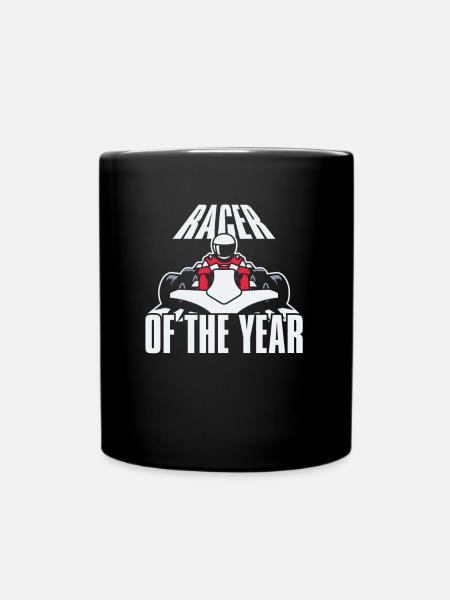 Faire du karting, karting, karting - Mug uni - noir