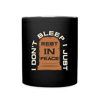 Embalmer I Don't Sleep I Just Embalming Embalmers - Full Colour Mug - black - Front