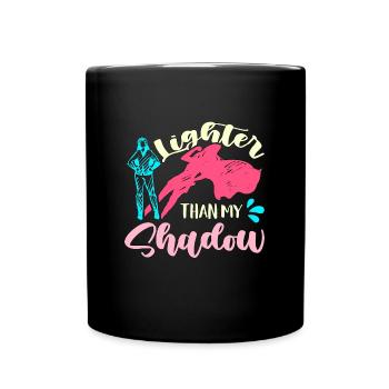La santé mentale plus légère que mes soins de santé fantômes - Mug uni - noir - Devant