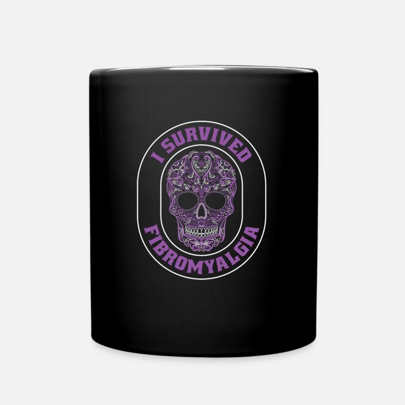 Fibromyalgie Rhumatisme Crâne - Mug uni - noir