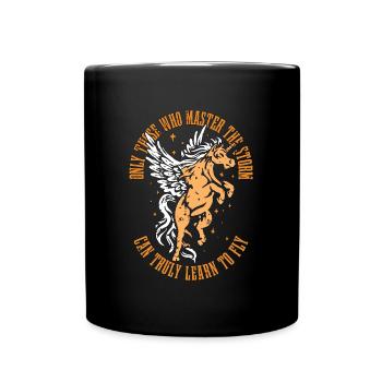 Greek Mythology Only Those Who Master Ancient God - Full Colour Mug - black - Front