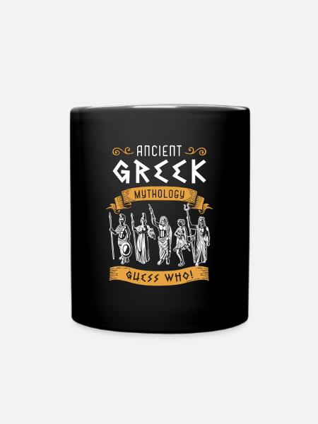 Greek Mythology Ancient Greek Mythology History - Full Colour Mug - black