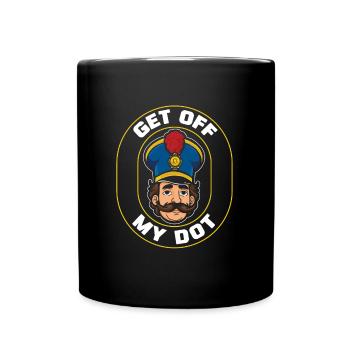 Fanfahrzug Spielmannzug Witzig - Full Colour Mug - black - Front