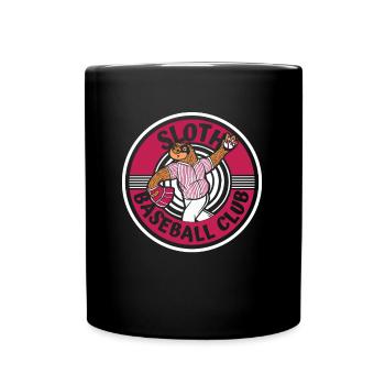 Sloth Club Sloth Baseball - Mug uni - noir - Devant