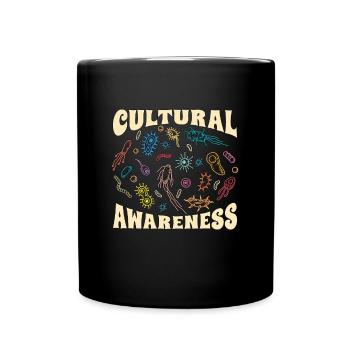 Microbiologiste Sensibilisation culturelle Science des bactéries - Mug uni - noir - Devant
