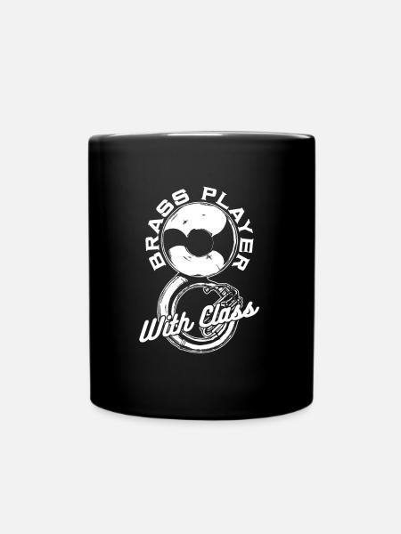 Fanfare Procession Tuba Bass - Mug uni - noir