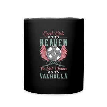 Valkyrie Good Girls Go To Heaven Déesse nordique - Mug uni - noir - Devant