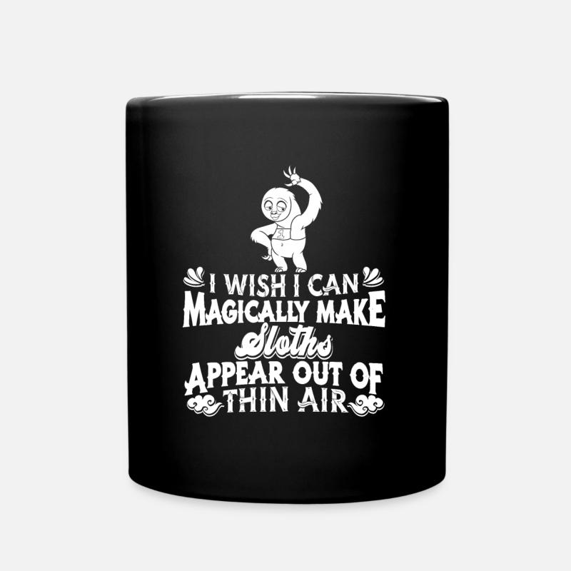 Paresseux drôle - Mug uni - noir