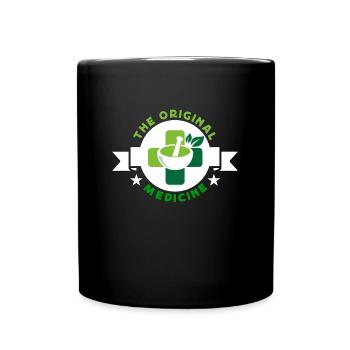 Herbalism The Original Medicine Herbal Herbalist - Tasse einfarbig - Schwarz - Vorne