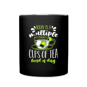 Herbalism Today Is A Multiple Cups Herbs Herbalist - Tasse einfarbig - Schwarz - Vorne