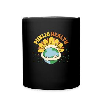 Public Health Epidemiologist Nurses Health Worker - Full Colour Mug - black - Front