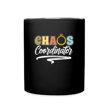 Planificateur de mariage Coordinateur du chaos Planificateur d’événements - Mug uni - noir - Devant
