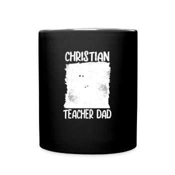 Professeur d’éducation religieuse Père d’éducation religieuse - Mug uni - noir - Devant