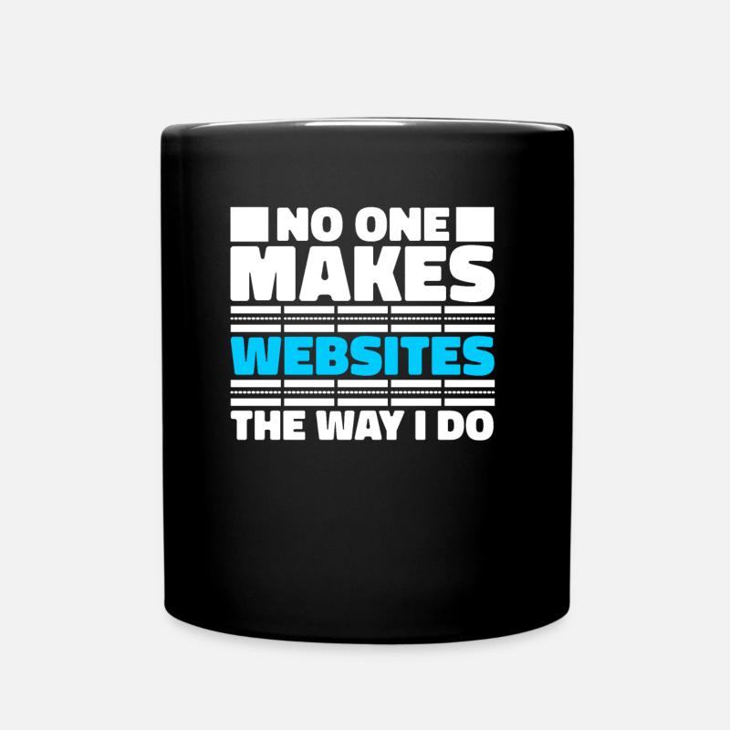 Web Entwickler Webdeveloper Witzig - Tasse einfarbig - Schwarz