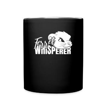 Frettchen Iltis Niedlich - Tasse einfarbig - Schwarz - Vorne