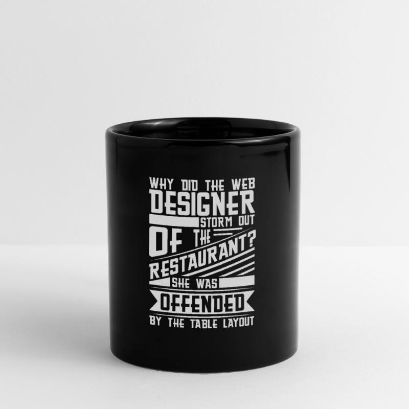 Web Developer Web Developer Pun Full Colour Mug