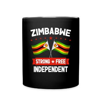 Zimbabwe - Mug uni - noir - Devant