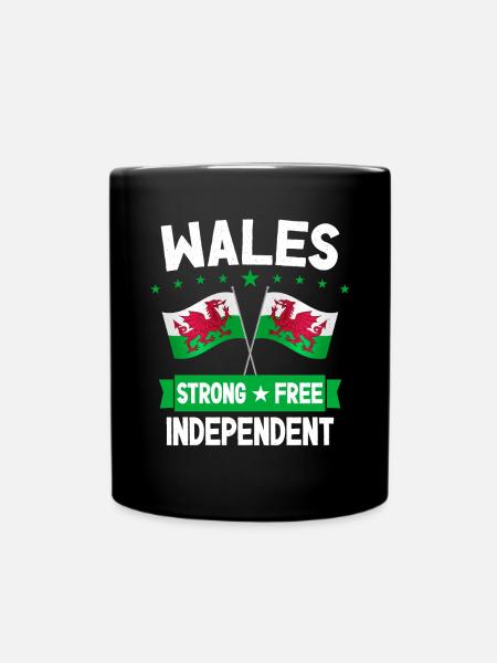 Wales - Full Colour Mug - black