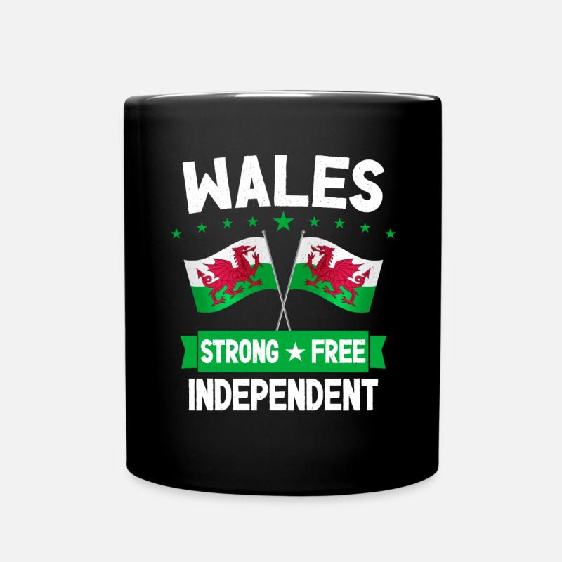 Wales - Full Colour Mug - black