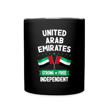 United Arab Emirates - Full Colour Mug - black - Front