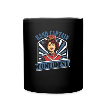Fan train marching band - Full Colour Mug - black - Front