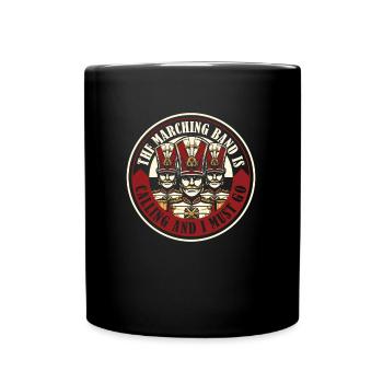 Fan train marching band - Full Colour Mug - black - Front