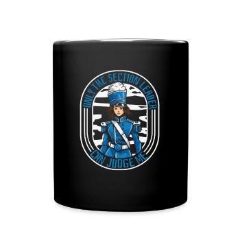 Fan train marching band - Full Colour Mug - black - Front