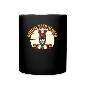 Fan train marching band - Full Colour Mug - black - Front