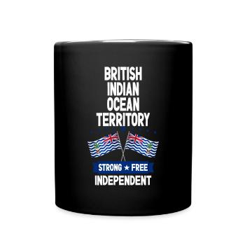 Territoire britannique de l'océan Indien - Mug uni - noir - Devant