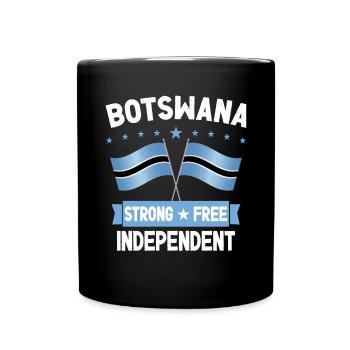 Botswana - Full Colour Mug - black - Front