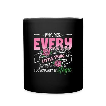 Wedding Planner Why Yes Every Little Thing Planner - Tasse einfarbig - Schwarz - Vorne