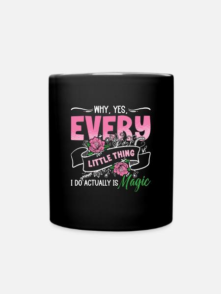 Bryllupsplanlegger Hvorfor Ja Every Little Thing Planner - Ensfarget kopp - svart