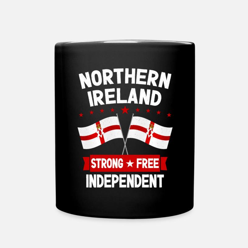Northern Ireland - Full Colour Mug - black