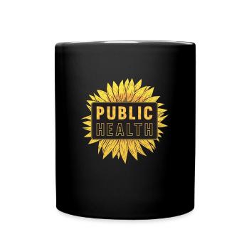 Public Health Scientist Healthcare Epidemiologist - Full Colour Mug - black - Front