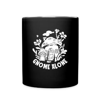 Mushroom pickers Mushrooms Mushroom dwarf - Full Colour Mug - black - Front
