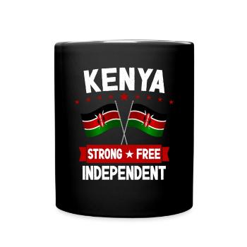 Kenya - Full Colour Mug - black - Front
