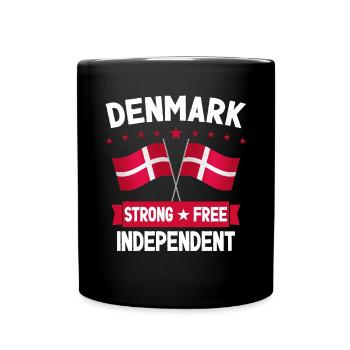 Denmark - Full Colour Mug - black - Front
