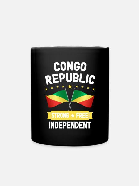 République du Congo - Mug uni - noir