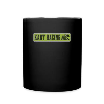 Kart Racing Dr. Motorsport Car Racing Kart Race - Tasse einfarbig - Schwarz - Vorne