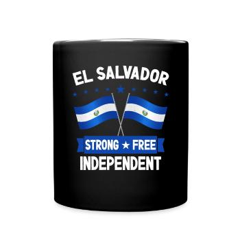 El Salvador - Full Colour Mug - black - Front
