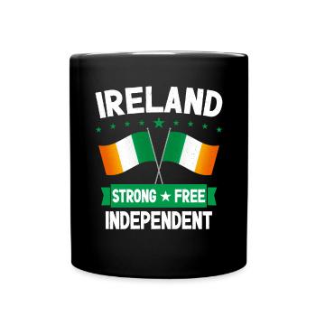 Irlande - Mug uni - noir - Devant