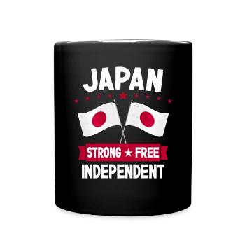 Japan - Full Colour Mug - black - Front