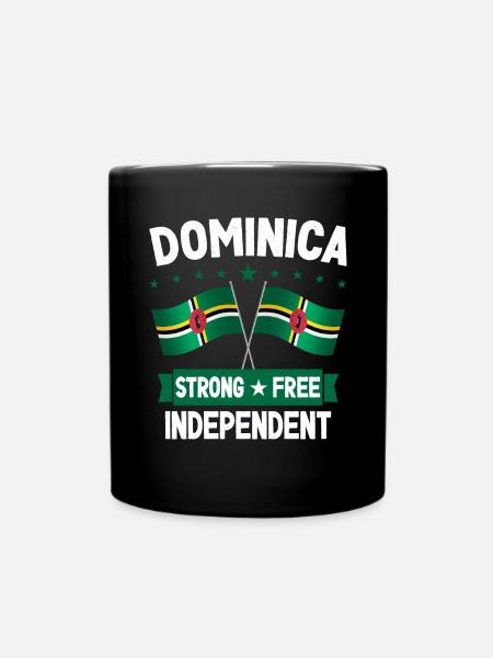 Dominica - Full Colour Mug - black
