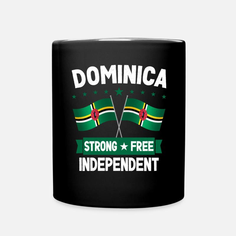 Dominica - Full Colour Mug - black