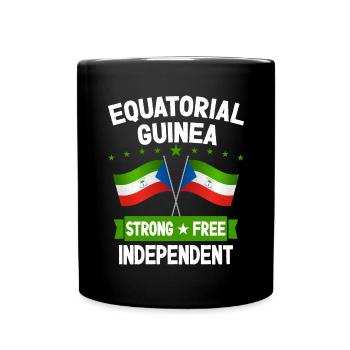 Equatorial Guinea - Full Colour Mug - black - Front