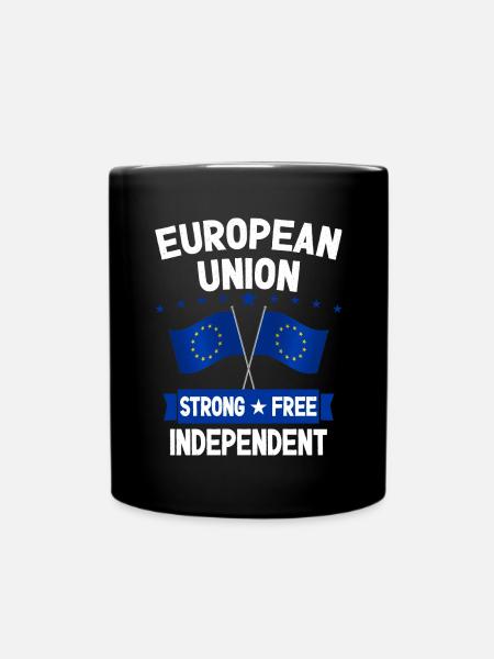 Union européenne - Mug uni - noir
