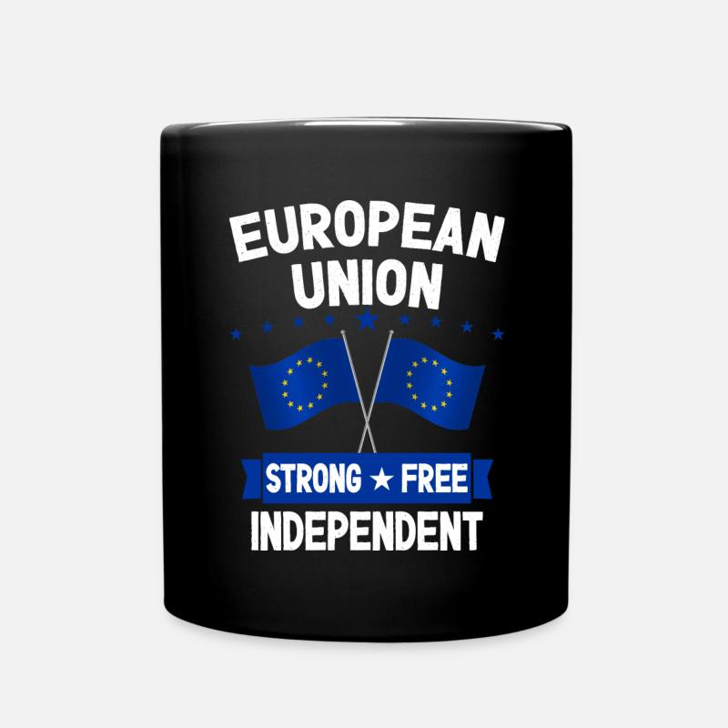 Union européenne - Mug uni - noir
