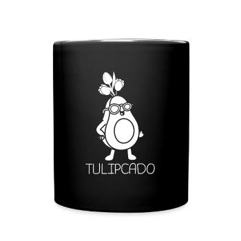 Tulips Avocado Tulips - Full Colour Mug - black - Front