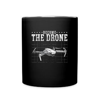 Drone Racing devient The Drone Multicopter Fpv Race - Mug uni - noir - Devant