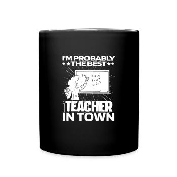 Teacher Educator - Full Colour Mug - black - Front